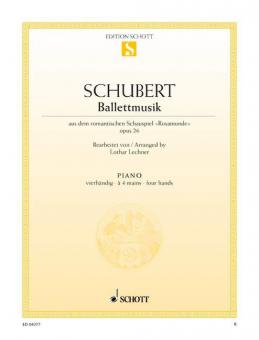 Ballettmusik Nr. 2 G-Dur op. 26 D 797/2 Standard