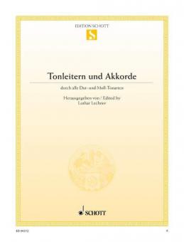 Tonleitern und Akkorde Standard