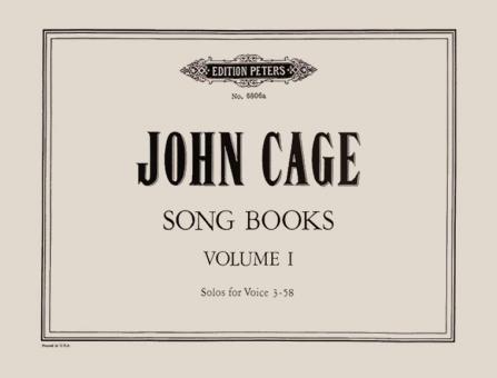 Song Books Vol. 1 