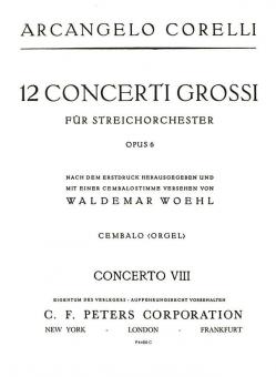 Concerto grosso g-Moll op. 6/8 