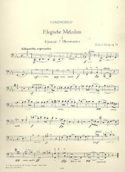 2 elegische Melodien op. 34 