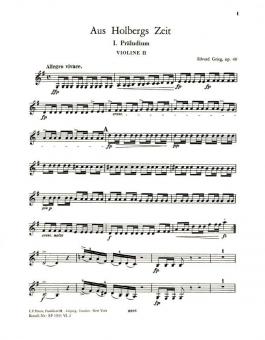 Aus Holbergs Zeit op. 40 