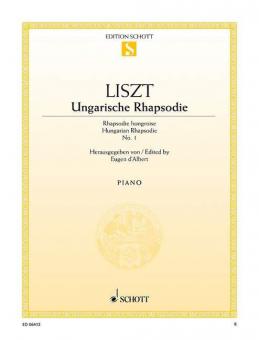 Ungarische Rhapsodie Nr. 1 E-Dur Standard