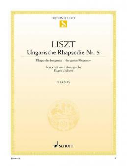 Ungarische Rhapsodie Nr. 5 e-Moll Standard