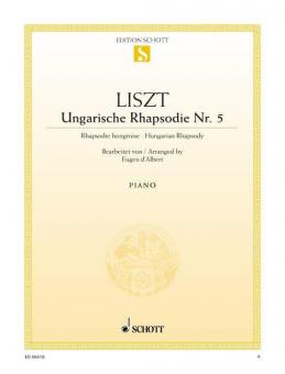 Ungarische Rhapsodie Nr. 5 e-Moll Standard