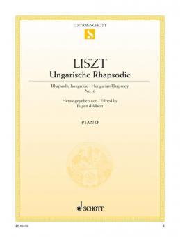 Ungarische Rhapsodie Nr. 6 Des-Dur Standard