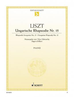 Ungarische Rhapsodie Nr. 15 a-Moll Standard