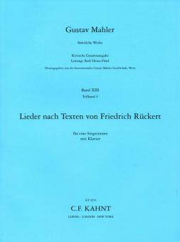 Lieder nach Texten von Friedrich Rückert 