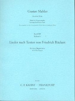 Lieder nach Texten von Friedrich Rückert 