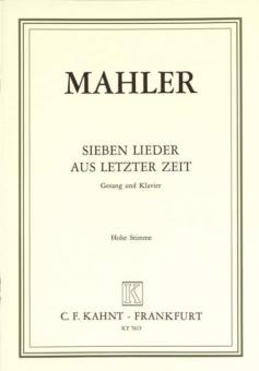 Sieben Lieder aus letzter Zeit 