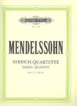 Streichquartette op. 12, 13, 80, 81 