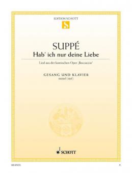 Hab' ich nur deine Liebe Standard