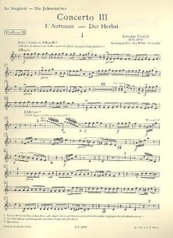 Die vier Jahreszeiten: Der Herbst 