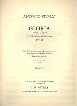 Gloria D-Dur RV 589 