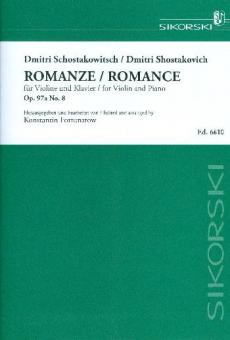 Romanze op. 97a Nr. 8 