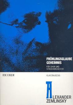 Zwei Gedichte: 1 Frühlingsglaube / 2 Geheimnis 