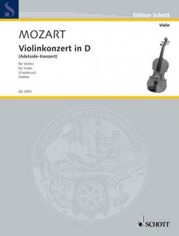 Violinkonzert D-Dur KV Anh. 294a Standard