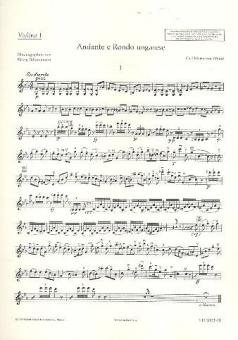 Andante und Rondo ungarese Standard