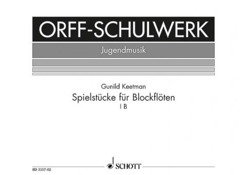 Spielstücke für Blockflöten Heft 1b Standard