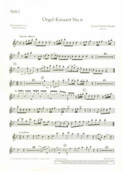 Orgel-Konzert Nr. 6 B-Dur op. 4/6 HWV 294 Standard