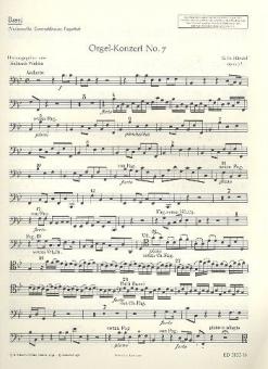 Orgel-Konzert Nr. 7 B-Dur op. 7/1 HWV 306 