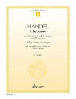 Chaconne G-Dur Standard