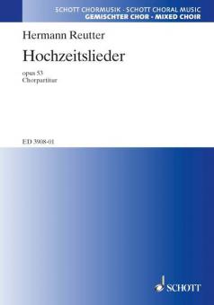 Hochzeitslieder op. 53 Standard