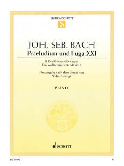 Präludium Nr. 21 und Fuge Nr. 21 B-Dur Standard