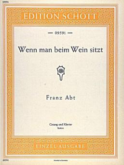 Wenn man beim Wein sitzt op. 204/3 Standard