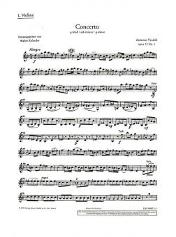 Concerto g-Moll op. 12/1 RV 317 / PV 343 Standard