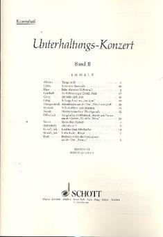 Unterhaltungskonzert 2 Standard