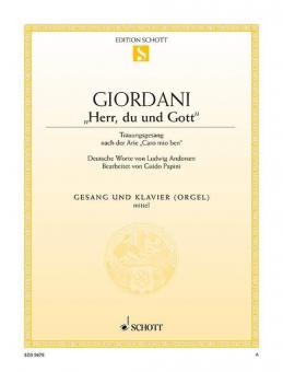 Herr, du und Gott (Trauungsgesang) Standard
