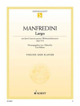 Largo op. 3/12 Standard