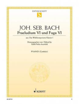 Präludium Nr. 6 und Fuge Nr. 6 d-Moll Standard