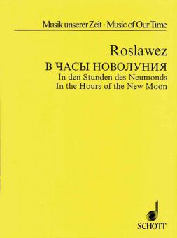 In den Stunden des Neumonds 