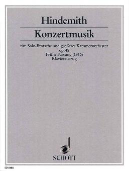 Konzertmusik op. 48 