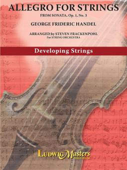 Allegro for Strings from Sonata op. 1, No. 3 
