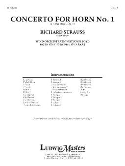 Concerto for Horn No. 1 (band accompaniment) 