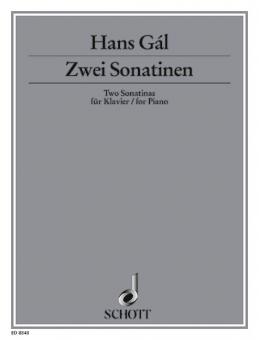 Zwei Sonatinen Nr. 1 C-Dur / Nr. 2 A-Dur op. 58 