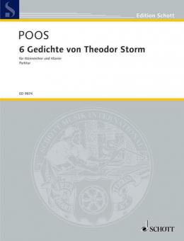 6 Gedichte von Theodor Storm Standard