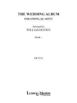 Wedding Album for String Quartet, Book 1 