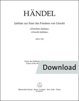 Utrechter Jubilate HWV 279 Download