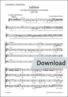Utrechter Jubilate HWV 279 Download