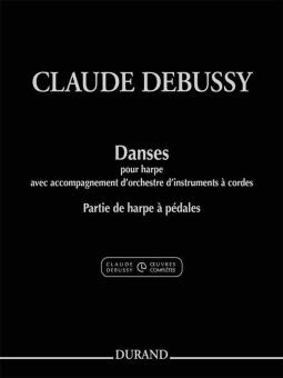 Danses-pour harpe avec accompagnement d'orchestre 