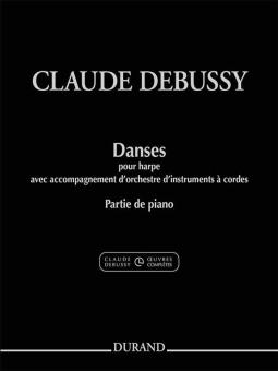 Danses-pour harpe avec accompagnement d'orchestre 