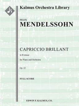Capriccio Brillant in B minor op. 22 