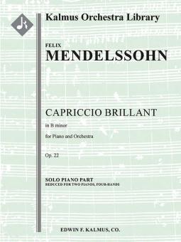Capriccio Brillant in B minor op. 22 