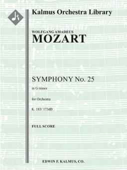 Symphony No. 25 in G minor, K. 183/173dB 