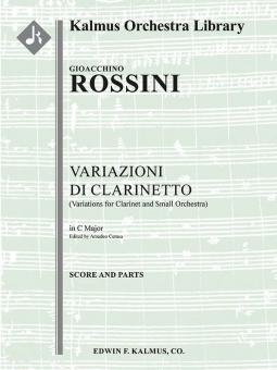 Variazioni di Clarinetto (Variations for Clarinet and Small Orchestra) 