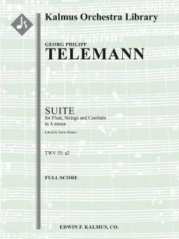 Suite for Flute, Strings and Continuo in A minor No. 2, TWV 55: a2 